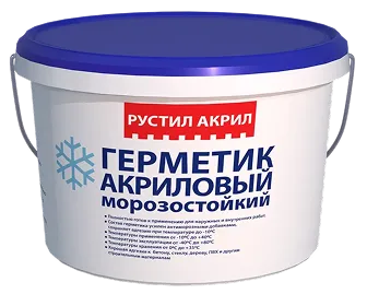 Акриловый  герметик Рустил  Акрил 15кг